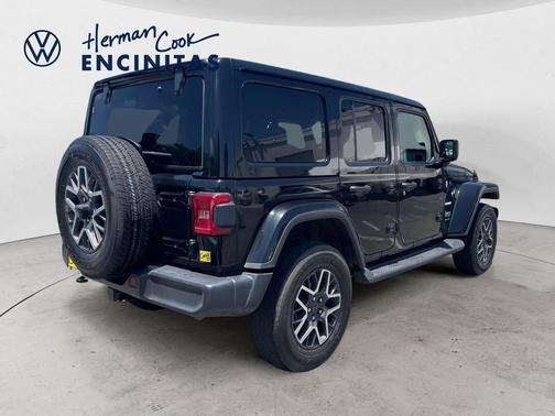 Black 2024 Jeep Wrangler Sahara