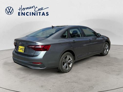 Platinum Gray Metallic 2024 Volkswagen Jetta 1.5T SE