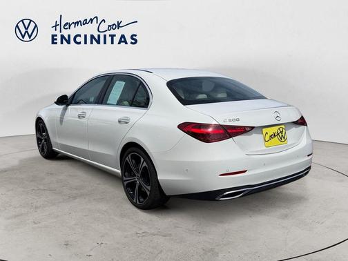 White 2025 Mercedes-Benz C-Class C 300