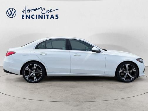 White 2025 Mercedes-Benz C-Class C 300