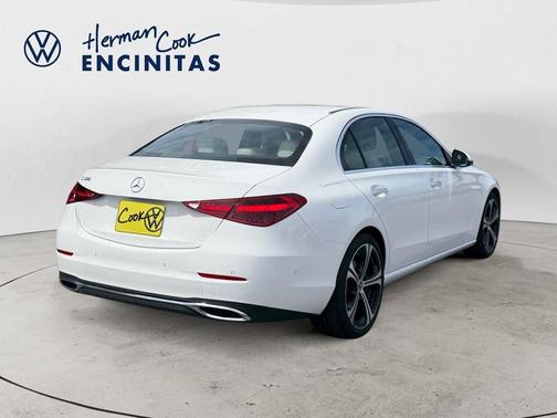 White 2025 Mercedes-Benz C-Class C 300