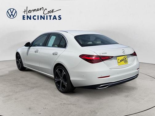 White 2025 Mercedes-Benz C-Class C 300