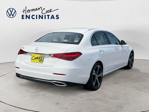 White 2025 Mercedes-Benz C-Class C 300