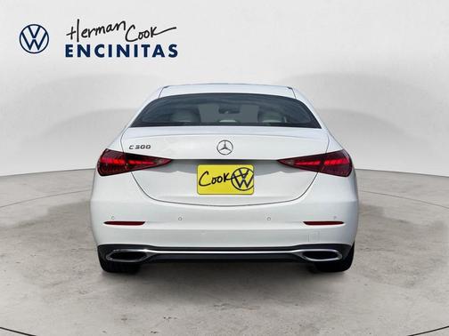 White 2025 Mercedes-Benz C-Class C 300
