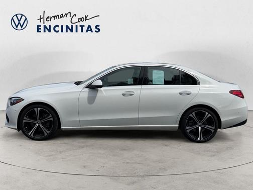 White 2025 Mercedes-Benz C-Class C 300