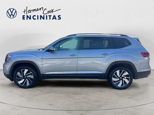 Silver Mist Metallic 2026 Volkswagen Atlas 2.0T SE W/TECHNOLOGY