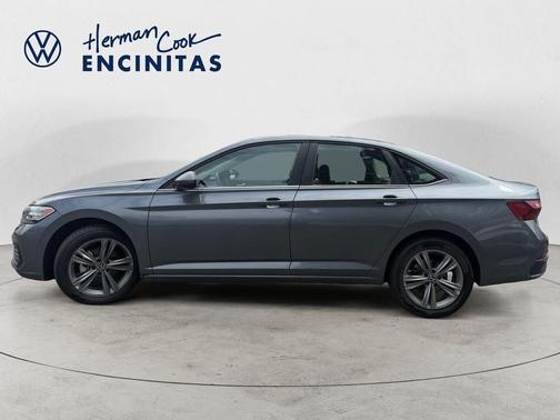 Platinum Gray Metallic 2024 Volkswagen Jetta 1.5T SE