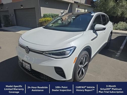 Opal White Pearl Effect 2025 Volkswagen ID.4 Pro S