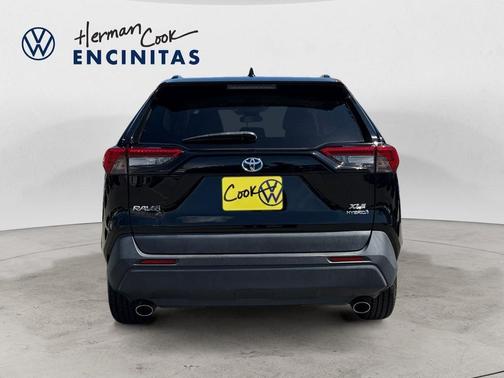 Black 2022 Toyota RAV4 Hybrid XLE