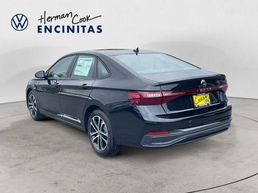 Black 2026 Volkswagen Jetta 1.5T Sport