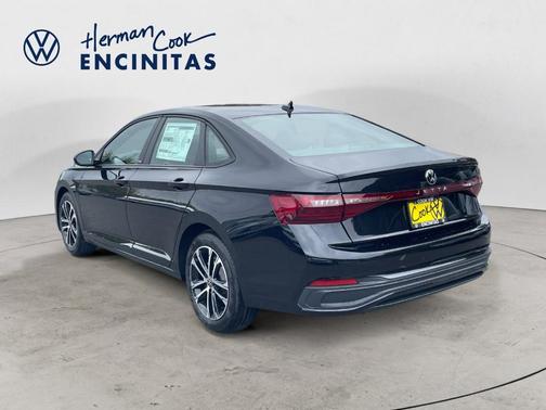 Black 2026 Volkswagen Jetta 1.5T Sport