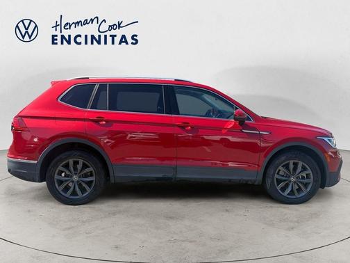 Kings Red 2022 Volkswagen Tiguan 2.0T SE