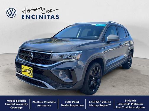 Pure Gray 2023 Volkswagen Taos 1.5T SE