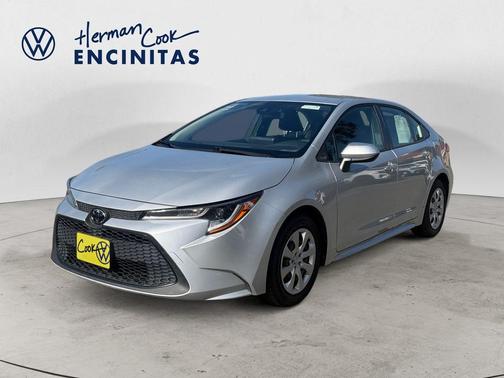 Silver 2022 Toyota Corolla LE
