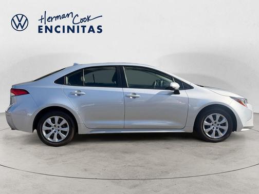 Silver 2022 Toyota Corolla LE