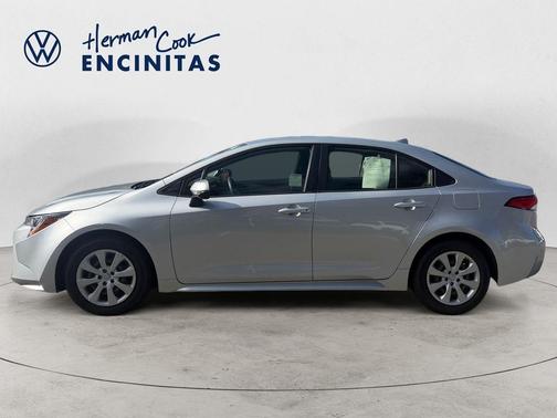Silver 2022 Toyota Corolla LE