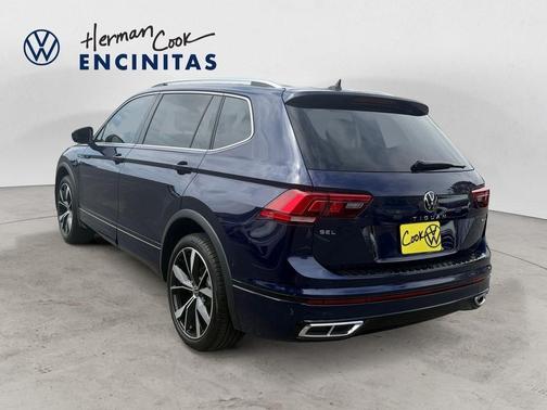 Atlantic Blue 2023 Volkswagen Tiguan 2.0T SEL R-Line