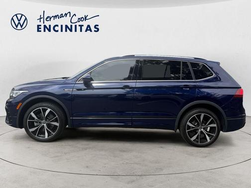 Atlantic Blue 2023 Volkswagen Tiguan 2.0T SEL R-Line