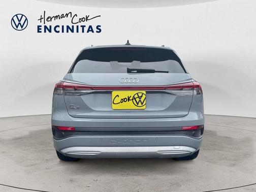 Pebble Gray 2023 Audi Q4 e-tron 40 Premium Plus