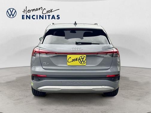 Pebble Gray 2023 Audi Q4 e-tron 40 Premium Plus