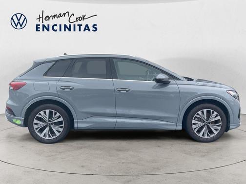 Pebble Gray 2023 Audi Q4 e-tron 40 Premium Plus
