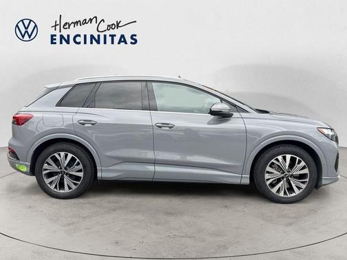 Pebble Gray 2023 Audi Q4 e-tron 40 Premium Plus