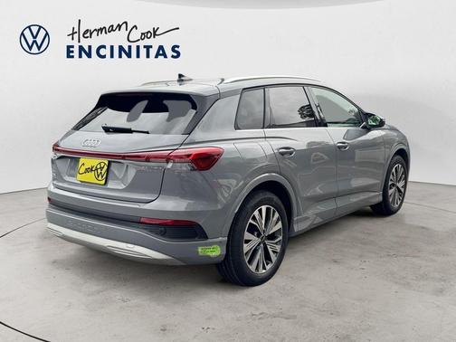 Pebble Gray 2023 Audi Q4 e-tron 40 Premium Plus