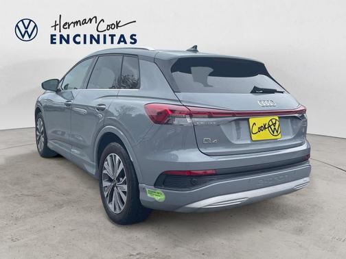 Pebble Gray 2023 Audi Q4 e-tron 40 Premium Plus