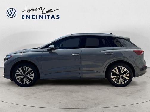 Pebble Gray 2024 Audi Q4 e-tron 40 Premium Plus