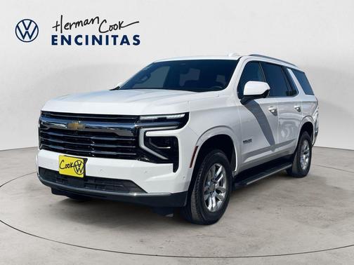White 2025 Chevrolet Tahoe LT