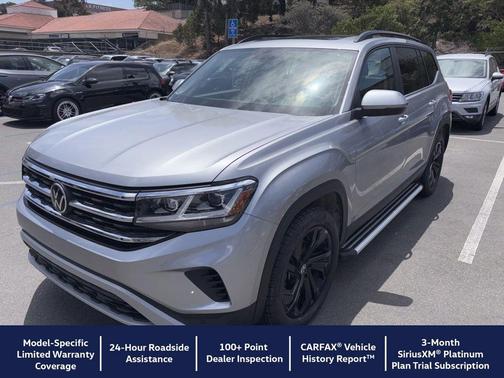Pyrite Silver Metallic 2023 Volkswagen Atlas 3.6L SE w/Technology