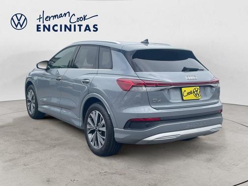 Pebble Gray 2023 Audi Q4 e-tron 40 Premium Plus