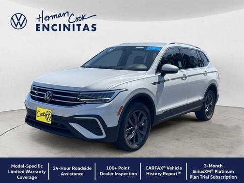 Opal White Pearl Effect 2023 Volkswagen Tiguan 2.0T SE