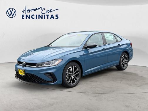 Monterey Blue Pearl 2026 Volkswagen Jetta 1.5T Sport