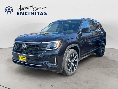 Deep Black Pearl Effect 2026 Volkswagen Atlas 2.0T SEL Premium R-Line