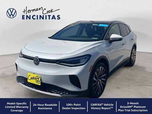 Opal White / Black Roof 2023 Volkswagen ID.4 Pro S Plus