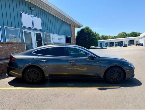 Portofino Gray 2021 Hyundai SONATA SEL