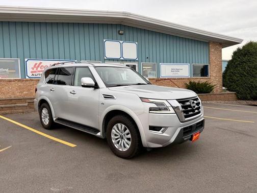Brilliant Silver Metallic 2021 Nissan Armada SV 4WD