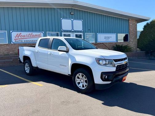 Summit White 2022 Chevrolet Colorado LT