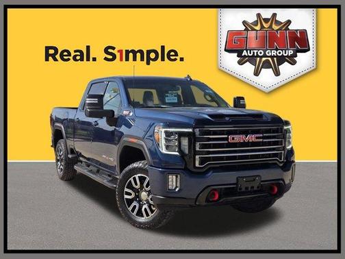Pacific Blue Metallic 2021 GMC Sierra 2500 AT4
