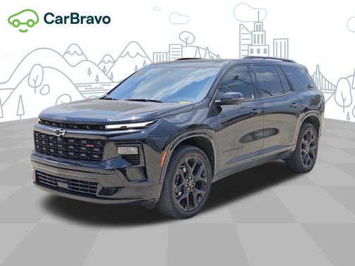 Mosaic Black Metallic 2025 Chevrolet Traverse RS