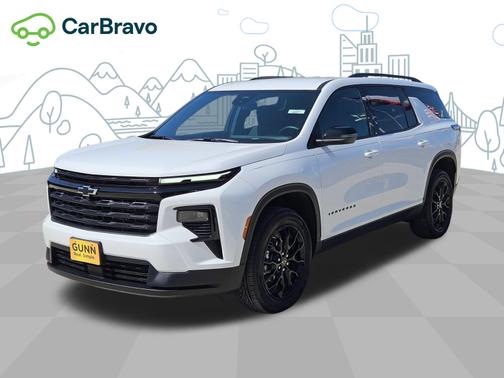Summit White 2026 Chevrolet Traverse LT
