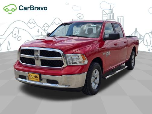 Flame Red Clearcoat 2019 RAM 1500 Classic SLT Crew Cab 4x2 6'4  Box