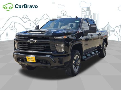 Black 2024 Chevrolet Silverado 2500 Custom
