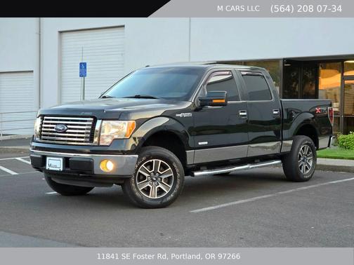 Tuxedo Black Metallic 2012 Ford F-150 FX4