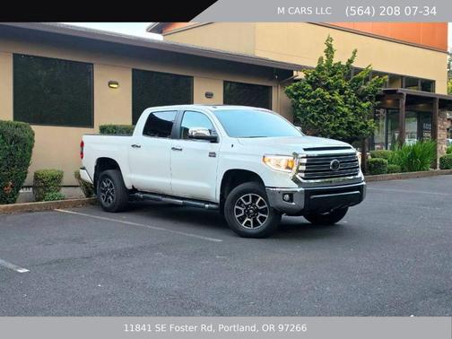 Super White 2016 Toyota Tundra 1794 Edition
