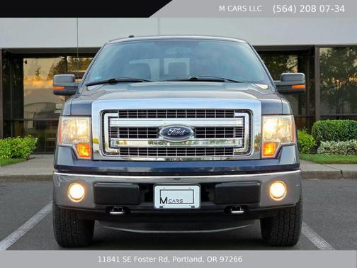 Blue 2013 Ford F-150 XLT