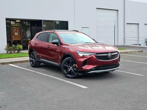 Cinnabar Metallic 2023 Buick Envision Essence AWD