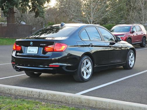Black 2015 BMW 328 328i Sedan 4D