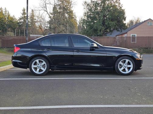Black 2015 BMW 328 328i Sedan 4D